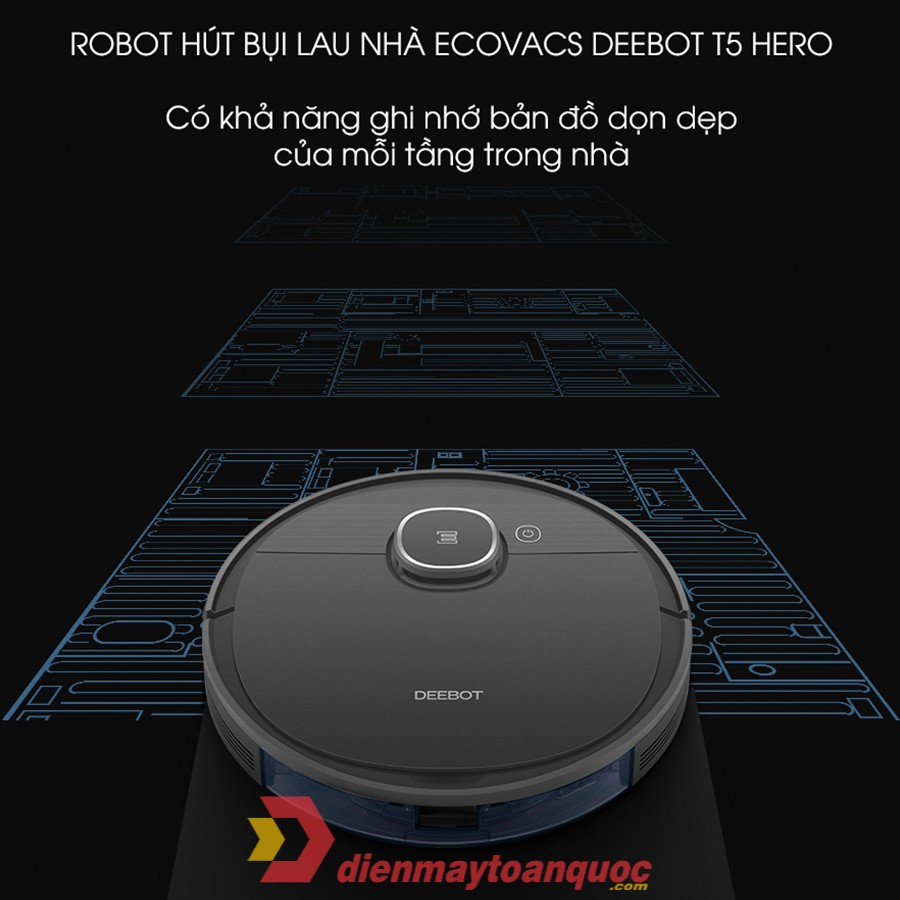 Robot hút bụi với những tính năng ưu việt